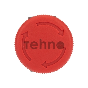 Кнопка XB2-BS поворотная красная грибок NC REXANT