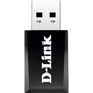 Сетевой адаптер WiFi D-Link DWA-182/RU/E1A USB 3.0 (ант.внутр.) 1ант.