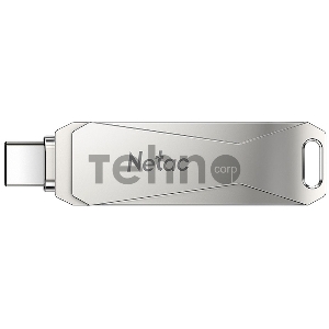 Флеш диск USB Drive Netac U782C dual USB3.0+TypeC 128GB, retail version
