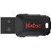 Флеш Диск Netac 128Gb U197 NT03U197N-128G-20BK USB2.0 черный/красный, фото 2