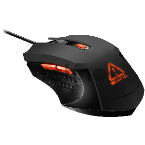 Мышь Optical Gaming Mouse with 6 programmable buttons, Pixart optical sensor, 4 levels of DPI and up to 3200, 3 million times key life, 1.65m PVC USB cable,rubber coating surface and colorful RGB lights, size:125*75*38mm, 115g