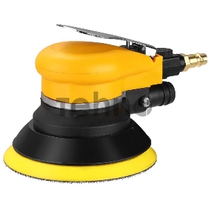 Шлифмашина орбитальная Deko DKOS125 160л/мин d=125мм желтый/черный
