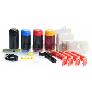 Заправочный набор Cactus CS-RK-CB317-320 цветной (4x30мл) HP PhotoSmart B8553/C5383/C6383/D5463/5510