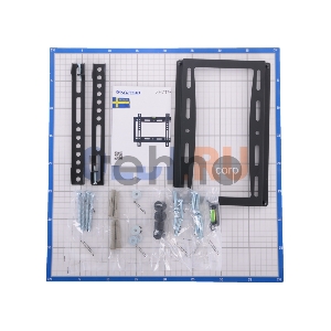 Кронштейн для телевизора Kromax IDEAL-5 черный 15-47 макс.40кг настенный фиксированный