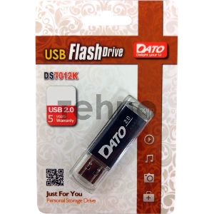 Флеш Диск Dato 8Gb DS7012 DS7012K-08G USB2.0 черный Флеш Диск Dato 8Gb DS7012 DS7012K-08G USB2.0 черный