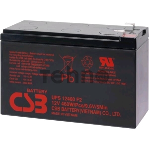 Батарея CSB 12460 (12V 9Ah)  клеммы F2