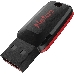 Флеш Диск Netac 128Gb U197 NT03U197N-128G-20BK USB2.0 черный/красный, фото 4