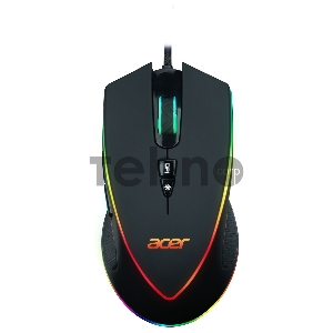 Мышь Acer OMW131 черный оптическая (6000dpi) USB (7but)