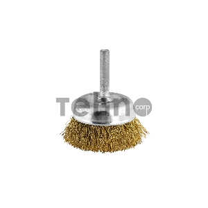 Кордщетка Hammerflex 207-201 50мм d6 чашеобразная гофрированная мягкая, с хвостовиком Кордщетка Hammerflex 207-201 50мм d6 чашеобразная гофрированная мягкая, с хвостовиком