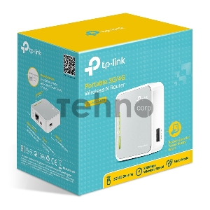 Маршрутизатор беспроводной TP-Link SOHO  TL-MR3020 10/100BASE-TX