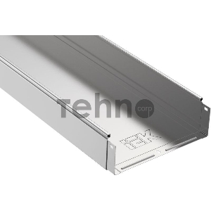 Лоток листовой неперфорированный 300х100 L3000 сталь 1мм ИЭК CLN10-100-300-3