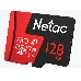 Флеш карта MicroSD card Netac P500 Extreme Pro 128GB, retail version w/o SD adapter, фото 12
