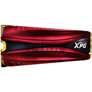 Накопитель M.2 2280 2TB ADATA XPG GAMMIX S11 Pro Client SSD AGAMMIXS11P-2TT-C PCIe Gen3x4 with NVMe, 3350/2900, IOPS 360/360K, MTBF 2M, 3D NAND TLC, 1280TBW, NVMe 1.3, Heat Sink, RTL