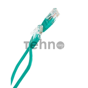 Патчкорд литой Telecom UTP кат.5е 5,0м зеленый