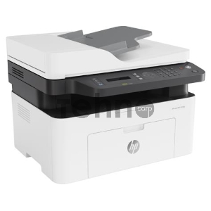 МФУ лазерный, HP Laser MFP 137fnw, принтер/сканер/копир/факс, (4ZB84A), /A4, 1200dpi, 20 ppm, 128Mb, ADF40,USB 2.0/ Wi-Fi/Eth10/100/