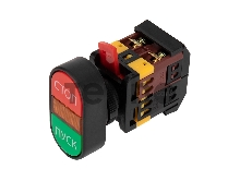 Кнопка APBB-22 «Пуск-Стоп» овальная 230 В NO+NC REXANT