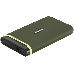 Накопитель SSD Transcend USB-C 500Gb TS500GESD380C темно-зеленый, фото 3