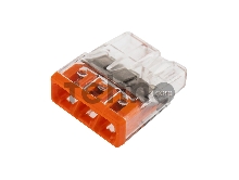 Электромонтажные экспресс-клеммы   (2*2.5мм2) 5шт WAGO