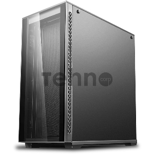 Корпус DeepCool Matrexx 70 ADD-RGB 3F DP-ATX-MATREXX70-BKG0P-3F, Mid Tower, блок питания отсутствует, ATX/micro-ATX/eATX/mini-ITX, 4 вентилятора, 1xUSB 2.0, 2xUSB 3.0, цвет черный
