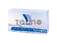 Картридж NV Print совместимый Samsung CLT-C407S Cyan для CLP-325/CLX-3185 (1000k)