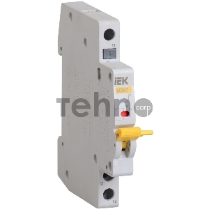 Контакт состояния КС47 новая серия на DIN-рейку ИЭК Iek MVA01D-KS-1