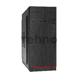 Корпус Miditower Exegate EX290190RUS AA-442U2-AA500 (ATX, AA500 8 см, 1*USB+2*USB3.0, аудио, черный)