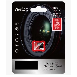 Флеш карта MicroSD card Netac P500 Extreme Pro 128GB, retail version w/o SD adapter