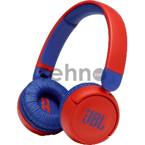 Наушники детские JBL JR 310BT Наушники (накладные), красный Наушники детские JBL JR 310BT Наушники (накладные), красный