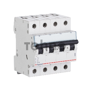 Автоматический выключатель TX3 C50A 4П 6000