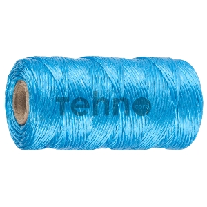 Шпагат STAYER многоцелевой полипропиленовый, d=1,5 мм, синий, 110 м, 32 кгс, 0,8 ктекс