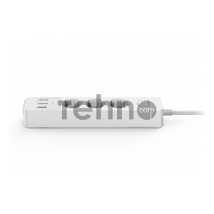 Удлинитель с USB зарядкой HARPER UCH-330 White