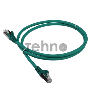 Патч-корд LANMASTER LSZH FTP кат.6, 3.0 м, зеленый Патч-корд LANMASTER LSZH FTP кат.6, 3.0 м, зеленый
