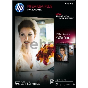 Фотобумага HP Высококачественная Полуглянцевая, 300г/м2, A4/20л