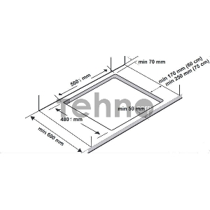 Газовая варочная панель Candy CHG6LX Н/п газ
