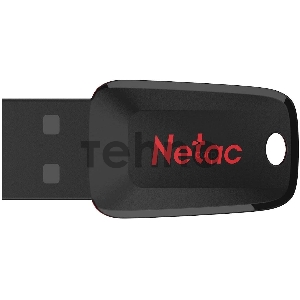 Флеш Диск Netac U197 8Gb <NT03U197N-008G-20BK>, USB2.0, пластиковая, черная