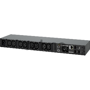 Блок распределения питания PDU CyberPower 20MHVIEC8FNET(31005) NEW Monitor 1U type PDU, 16Amp, 8 IEC outlets, PPBE management S/W.