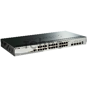 Сетевое оборудование D-Link DGS-1510-28X/A1A Управляемый стекируемый коммутатор SmartPro с 24 портами 10/100/1000Base-T и 4 портами 10GBase-X SFP+