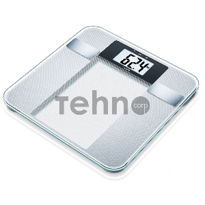 Весы напольные электронные Beurer BG13 макс.150кг серебристый