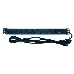 Блок розеток 19 (8шт)PDU с LED выкл.алюм.профиль 1U шнур 2м вилка DIN49440 (нем.станд.) | PH12-8D1 | ITK, фото 2