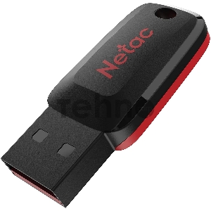 Флеш Диск Netac U197 8Gb <NT03U197N-008G-20BK>, USB2.0, пластиковая, черная