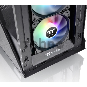 Корпус Thermaltake V350 TG ARGB AIR черный без БП ATX 2x120mm 2x140mm 2xUSB2.0 1xUSB3.0 audio bott PSU