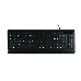 Комплект клавиатура+мышь/ Keyboard/mouse set MK120, USB wired, 104 кл, 1000DPI, 1.8m, black, Foxline, фото 2