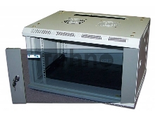 Шкаф настенный Lanmaster Pro TWT-CBW2-15U-6X4 15U 600x450мм пер.дв.стекл съемные бок.пан. 60кг серый