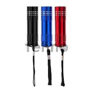 Фонарь универсальный повседневный СОВ 1.5 Вт, заливающий свет, алюминий, 3 х ААА