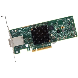 Контроллер LSI SAS9300-8E (PCI-E 3.0 x8, LP, EXTERNAL) SGL SAS12G, 8port (2*extSFF8644), Каб.отдельно
