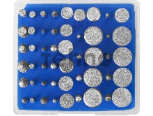 Набор ЗУБР 33383-H50  мини-насадки с алмазным напылением в боксе р 180 хвостовик 3мм 50шт