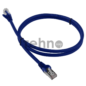 Патч-корд LANMASTER LSZH FTP кат.6, 3.0 м, синий