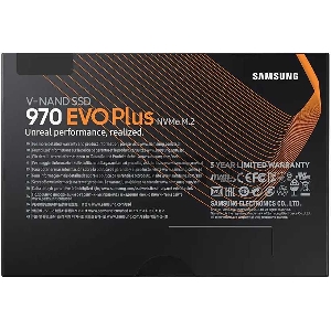 Накопитель SSD Samsung 1Tb M.2 MZ-V7S1T0BW 970 EVO Plus  2280 PCI-E x4