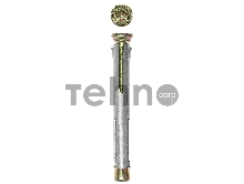 Анкер рамный с потайной головкой, 10х202мм, 2шт, Pz, оцинкованный, ЗУБР