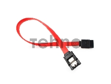 Кабель интерфейсный SATAIII Cablexpert CC-SATAM-DATA-0.3M, 30см, 7pin/7pin, защелка, пакет
